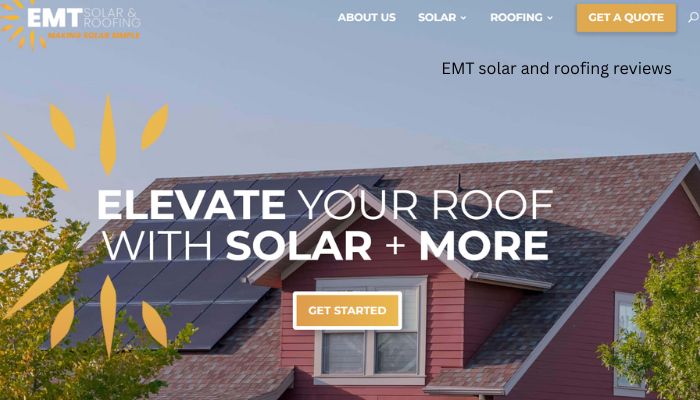 EMT solar and roofing reviews